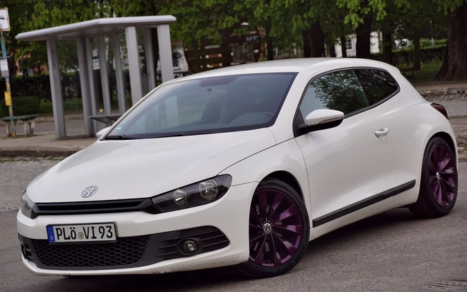 Volkswagen Scirocco cena 26900 przebieg: 219222, rok produkcji 2009 z Dobra małe 379